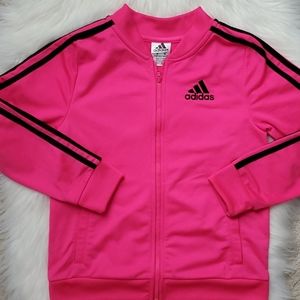Girls Adidas Zip Up